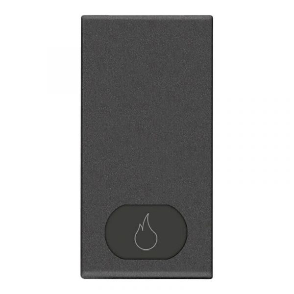 Neve up PLOČICA simbol GRIJANJE 1M carbon matt