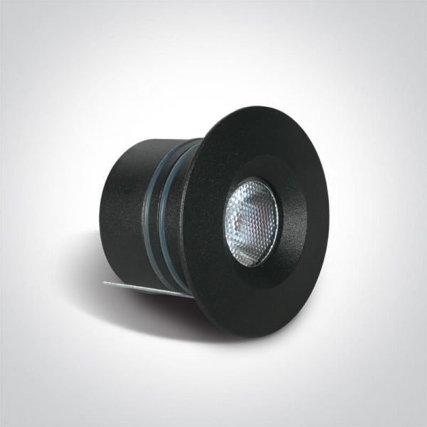 Ugradbena svjetiljka COB LED/3W/700mA crna IP65 - Slika 2