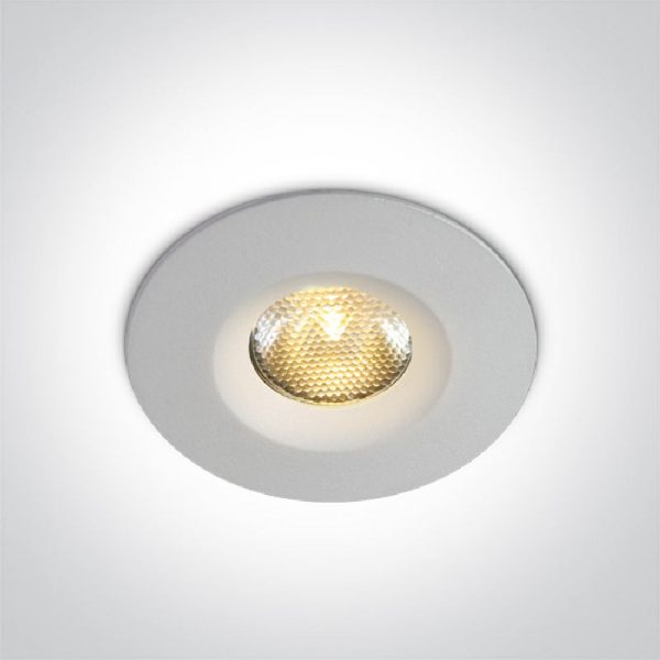 Ugradbena svjetiljka COB LED/3W/700mA bijela IP65