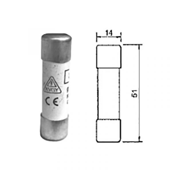 Osigurač CH14 40A 14*51mm gl-gG