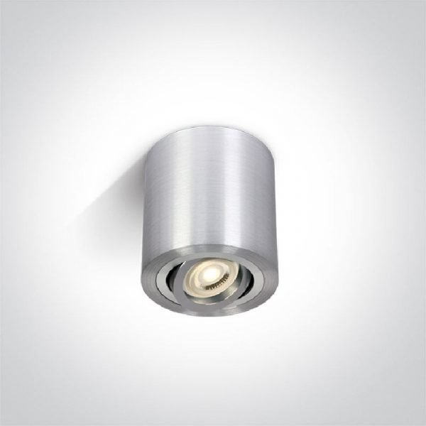 Stropna nadgradna svjetiljka HALO GU10 aluminij