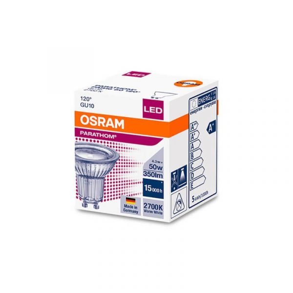 Žarulja LED PAR16 50 non-dim 120° 4,3W/827 GU10 - Slika 3
