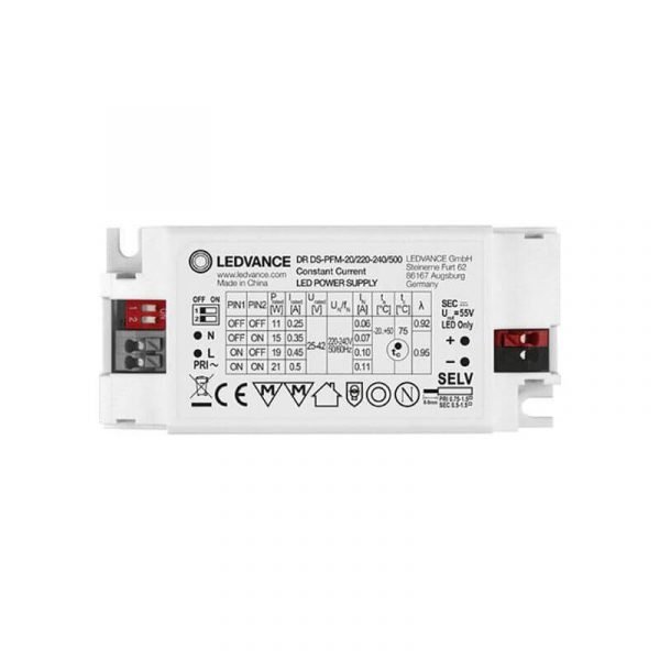 LED napajanje 250-500mA 20W DR DS-PFM-20/240V/500 - Slika 2