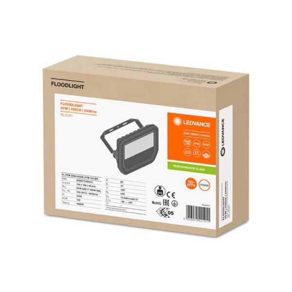 Reflektor PFM 20W/4000K SYM crni IP65 - Slika 3