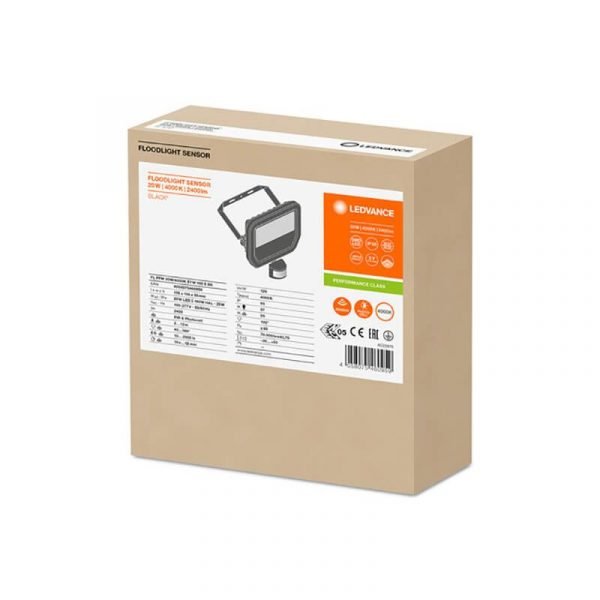 Reflektor SENZOR 20W/4000K crni IP65 - Slika 3