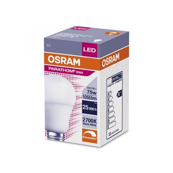 Žarulja LED DIMM CL A FR 75 10,5W/827 E27 - Slika 3
