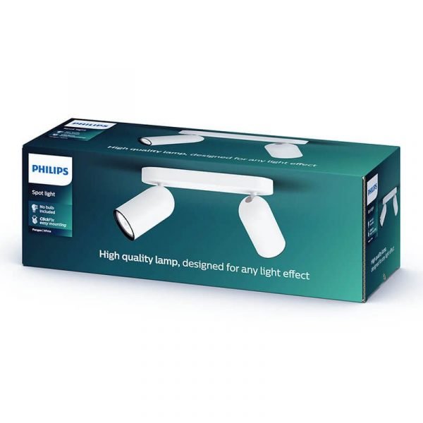 Svjetiljka PONGEE BAR/TUBE 2xNW bijela - Slika 2