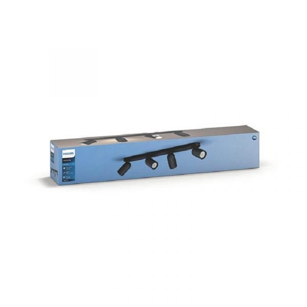 Svjetiljka PONGEE BAR/TUBE 4xNW crna - Slika 2