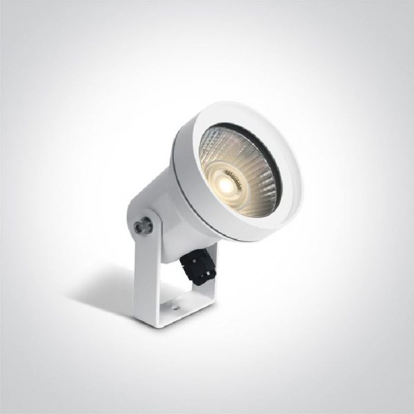 Vrtni reflektor 35W GU10 bijeli IP65