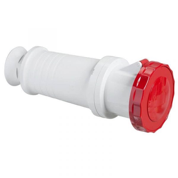 Utičnica ravna 125A 5P 415V IP67