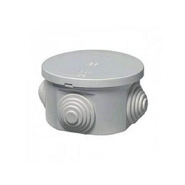 Kutija PVC nadžbukna FI-80*40 okrugla s uvod.IP-44