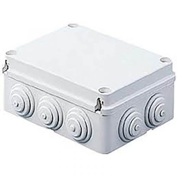 Kutija PVC nadžbukna 120*80*50 s uvodnicom IP-44