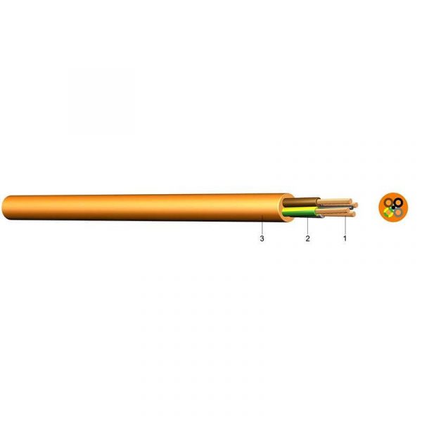 Kabel H07BQ-F 3*2,5 €/m