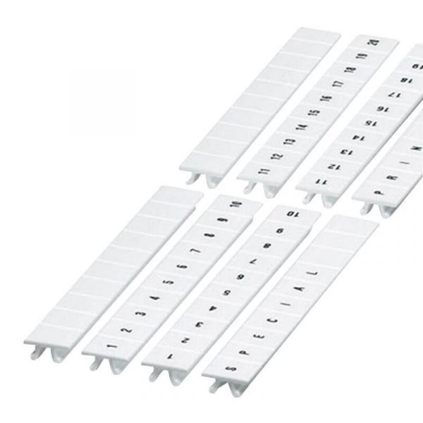 Oznaka za stezaljke Š>8mm ""1..10""