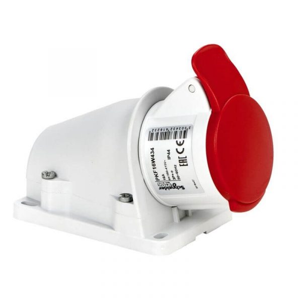 Utičnica zidna 16A 4P 380-415V IP44