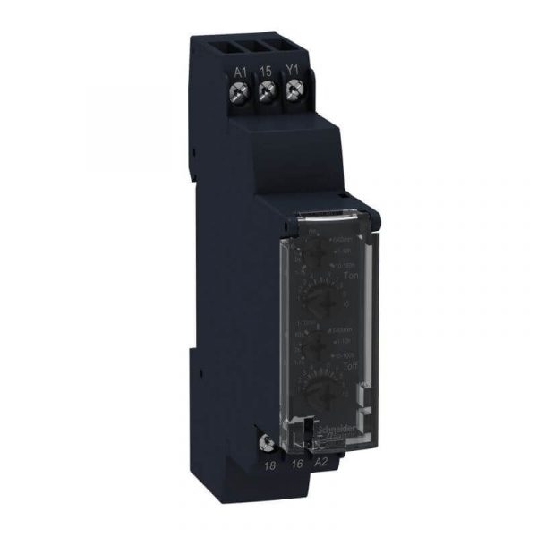 Vremenski relej 17,5mm TREP.1C/O 24VDC, 24-240V AC