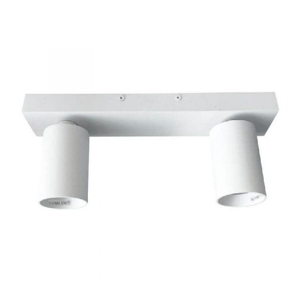 Stropna svjetiljka SOFFITTO DOPPIO 2xGU10 bijela