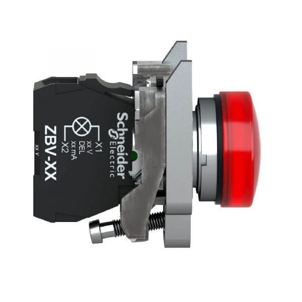 Signalno svjetlo LED 24V crveno - Slika 3