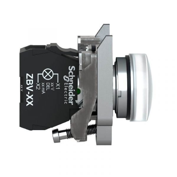 Signalno svjetlo LED 240V bijelo - Slika 2