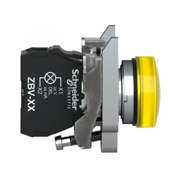 Signalno svjetlo LED 240V žuto - Slika 2