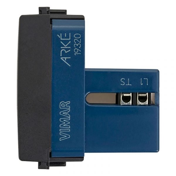 Arke UTIČNICA TELEFONSKA RJ11 1M crna - Slika 2
