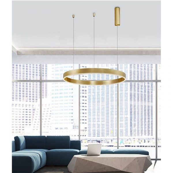 Viseća svjetiljka MOTIF LED 48W 3000K mjed zlatna - Slika 2