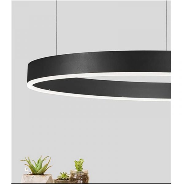 Viseća svjetiljka MOTIF LED 48W 3000K crna - Slika 2