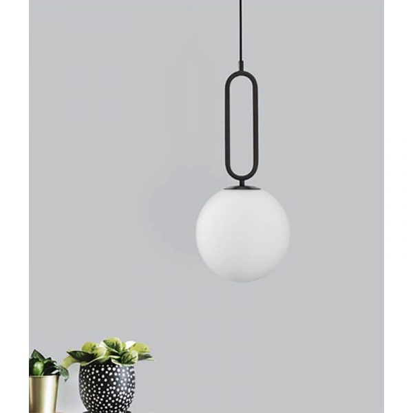 Viseća svjetiljka GRUS LED E27 1x12W 230V mat crna - Slika 2