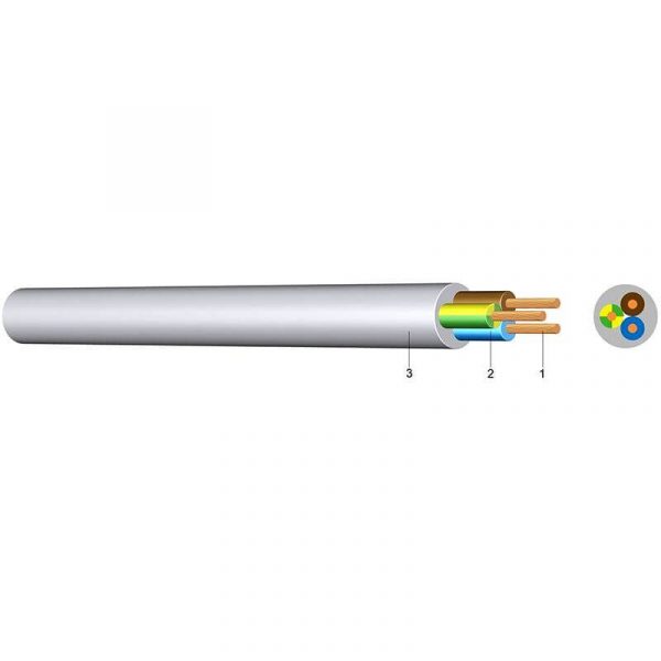 Kabel PP/J 3*1,5 crni €/m