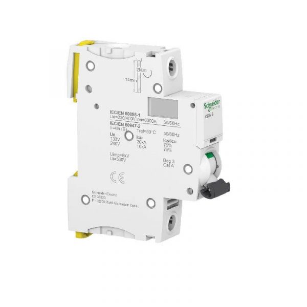Minijaturni prekidač iC60N 1P 16A B - Slika 3