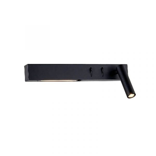 Zidna svjetiljka LED 1x3W+1x6W 30CM crna