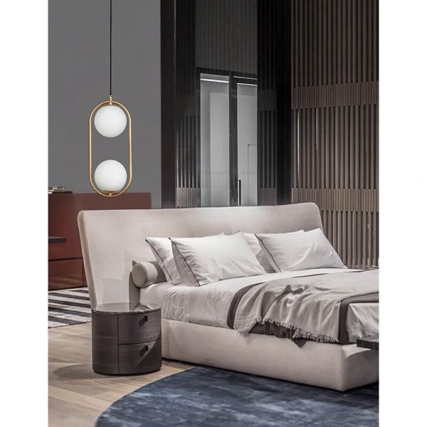 Viseća svjetiljka OBITAR LED G9 2x5W 230V zlatna - Slika 2