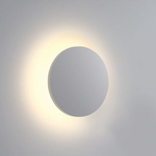 SVJ. ONE LIGHT white wall LED 7W IP54 230V DARK